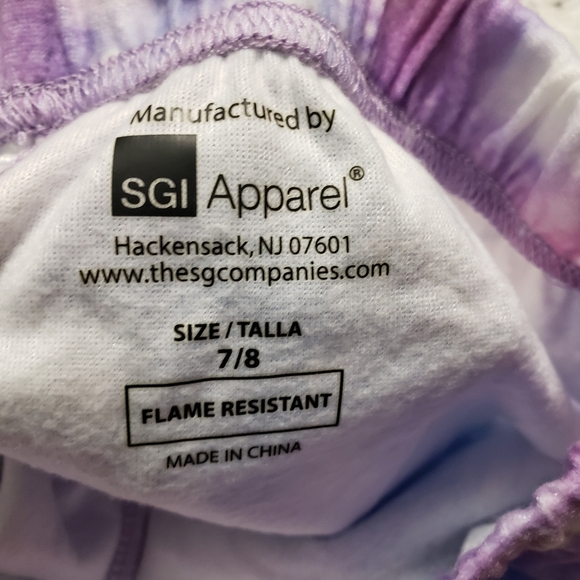 SGI Apparel Girl Pajama pants. - Picture 5 of 6